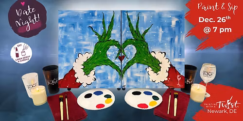 \ud83c\udfa8 Friday Paint & Sip \u2013 in Newark, DE - Couples & BFFs: Christmas Means a Little Bit More