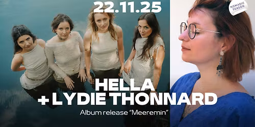 Hella (Album release "Meeremin") + Lydie Thonnard