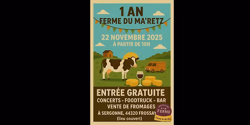 1 an Ferme du Ma'Retz 