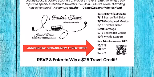 Insider\u2019s Travel 3 NEW TRIPS Reveal