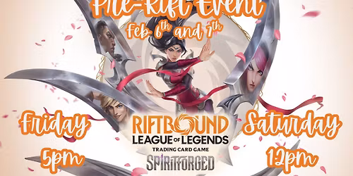 Spiritforged Pre-Rift Event