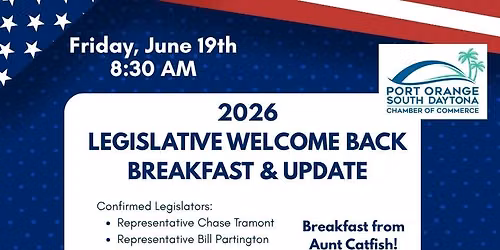 Legislative Welcome Back Breakfast & Update