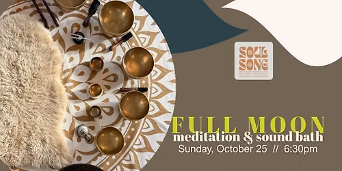Full Moon Meditation & Sound Bath