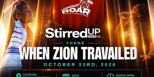 Stirred Up 2026 | Prayer Shut In