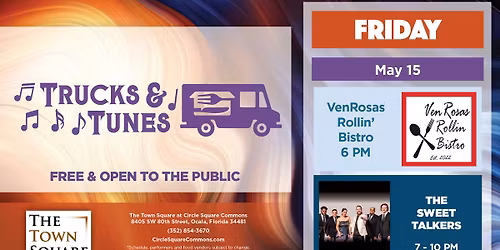 Trucks & Tunes with VenRosas Rollin' Bistro & The Sweet Talkers