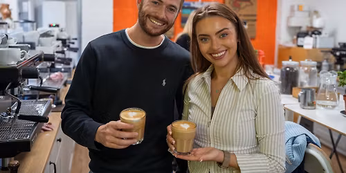 Coffee latte art workshop, Winchester 