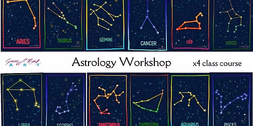 Beginner Astrology Workshop | Grace Noel Art