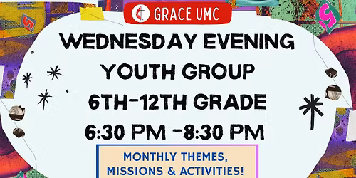 Wednesday Evening Youth Group