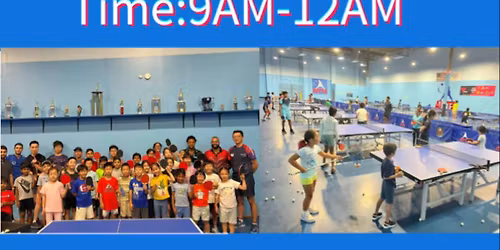 Winter Break Table Tennis Camp