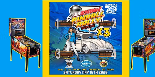Classic VW & Porsche Car Show and Pinball Rally Replay 2026