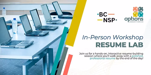 Resume Lab  [In-person Workshop]