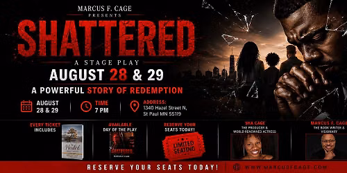 Shattered | The Stage Play | Book Release