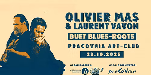 Olivier Mas & Laurent Vavon - Duet Blues-Roots | PraCoVnia Art-Club | 22.10.2025
