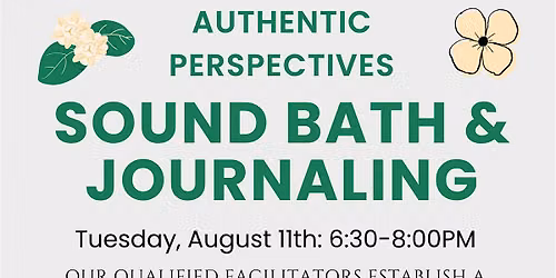 Sound Bath & Journaling