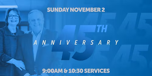 Pastor Cox's 45th Anniversary Celebration