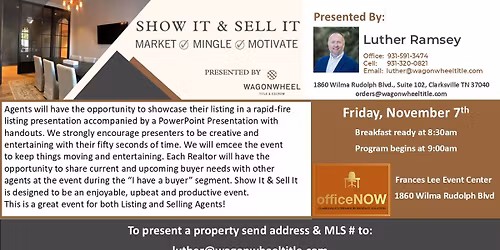 Clarksville Show It & Sell It