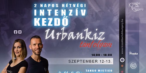 H\u00e9tv\u00e9gi intenz\u00edv kezd\u0151 Kizomba tanfolyam (KCH)-Eddy&Rita