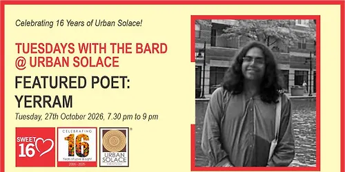 Tuesdays with the Bard Urban Solace features Yerram