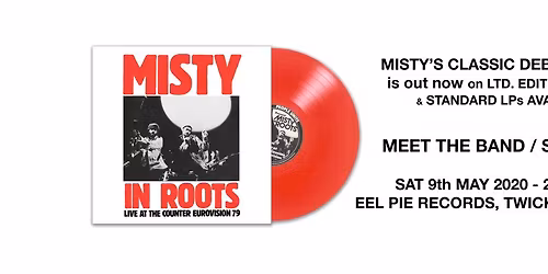 Misty In Roots album signing in Twickenham, TW1