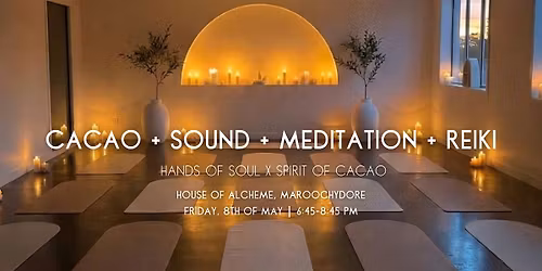 Rest & Recalibrate | Cacao Ceremony + Crystal Bowls + Reiki + Meditation