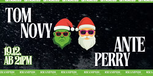 TIMELESS \u2013 The December Takeover mit Ante Perry & Tom Novy.