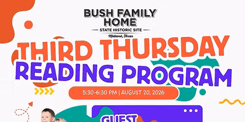 August Third Thursday Reading Program