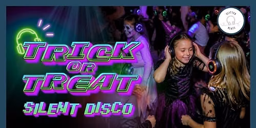 Family Trick or Treat Silent Disco with Glitter Beats