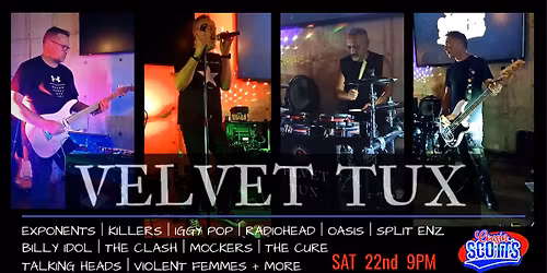 Velvet Tux live @ Cousin Scotts