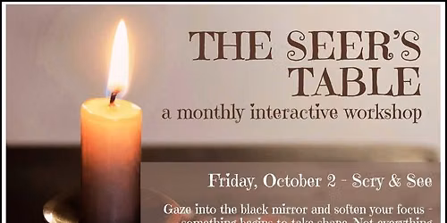 The Seer's Table - Scry & See