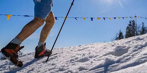 VII Zimowe wej\u015bcie na Czantori\u0119 w kr\u00f3tkich gaciach- idziemy dla Kazika Sromek