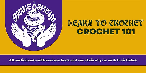 Learn to Crochet: Crochet 101