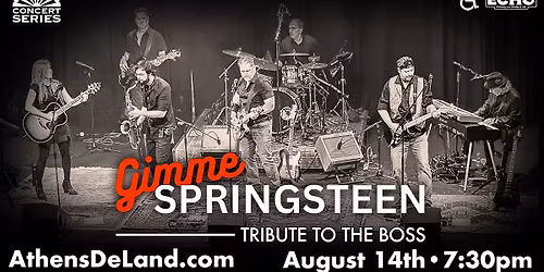 Gimme Springsteen: A Tribute to THE BOSS!