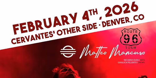 Matteo Mancuso | Route 96 Tour