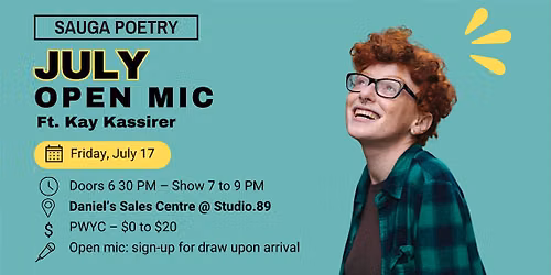 Poetry Open Mic ft. Kay Kassirer