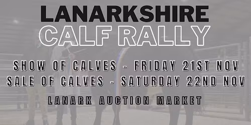LANARKSHIRE CALF RALLY 2025
