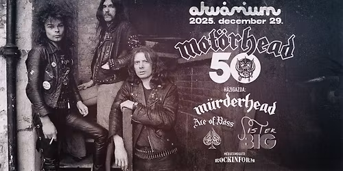 Mot\u00f6rhead 50 \u2660\ufe0f\ud83d\udca5 Akv\u00e1rium Klub