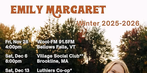 EMILY MARGARET BAND at Marigold Brattleboro
