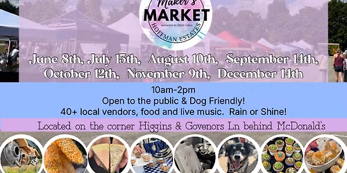 Hoffman Estates Maker\u2019s Market, November