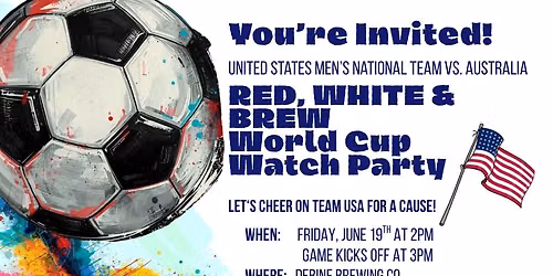 Red, White & Brew World Cup Watch Party