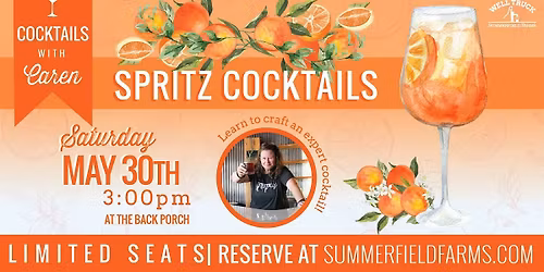 Cocktails with Caren: Spritz Cocktails