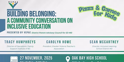 Building Belonging: A Community Conversation on Inclusive Education