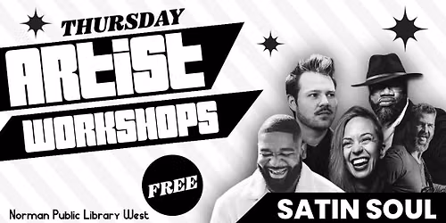 Artist Workshop - Satin Soul @ Norman Public Library West