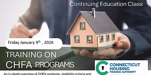 CE Training on CHFA Programs