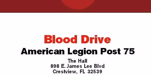 Red Cross Blood Drive 
