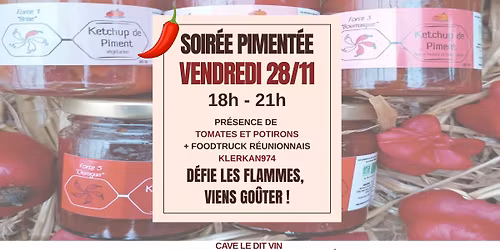 \ud83c\udf36\ufe0fSOIR\u00c9E PIMENT\u00c9E\ud83c\udf36\ufe0f