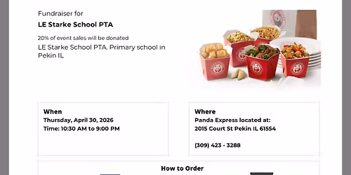 Dine to Donate - Panda