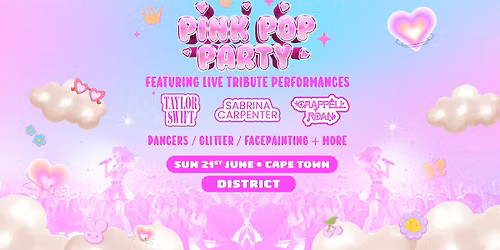 The Pink Pop Party is coming to Cape Town!