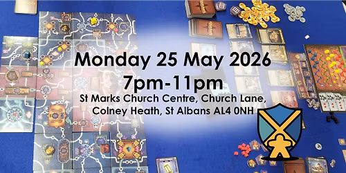 7pm Monday 25 May Clank in to another game!