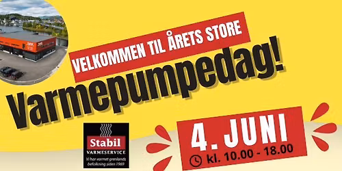 Varmepumpedagen 4. juni!