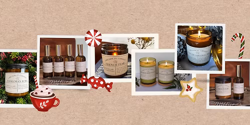 Carlton St. Candles Christmas Shopping Morning